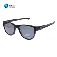 Famous Brand Transparent Silicone Nose Pad Polarized Black Sunglasses Men Luxury